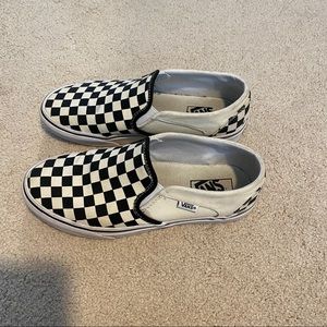 Checkered Vans
